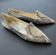 Jimmy Choo _ Ballerinas aus Schlangenleder _ 37,5