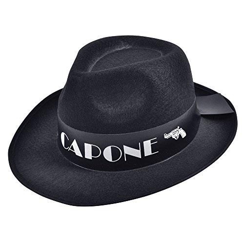 Schwarzer gangster capone - schwarzer,