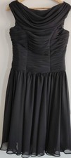  Wedding Dress Damen Hohe Qualität Hochzeit Party Kleid Gr 38/40 Schwarz 