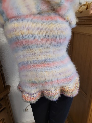 Fuzzy thick sweater - fuzzy, mohair