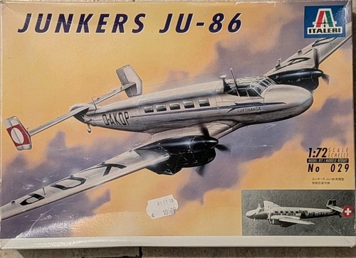 Italeri junkers ju - 1:72, ju-86