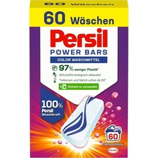 Persil Power Bars Color Waschmittel, vordosiertes Vollwaschmittel, 60 WL