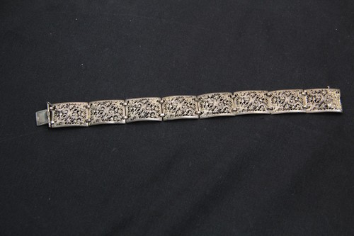 Armband silber 835 vintage - silber,