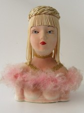 Keramik Figur, Büste, Halbakt