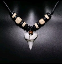 1x Haizahn Kette Surfer Shark