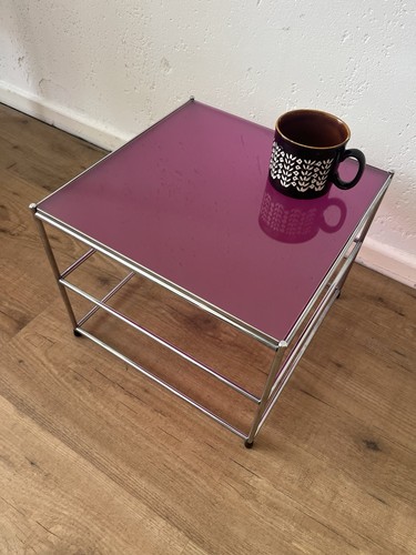 Upcycled coffeetable aus usm - upcycled,