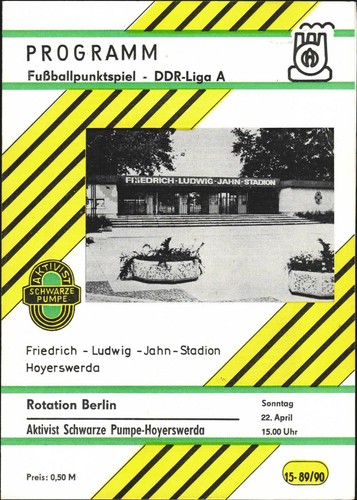 Ddr liga aktivist - ddr-liga, 89/90