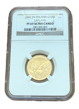 Finland 2002 Gold 1/4 oz 100