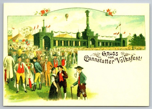 Gruss vom cannstatter - ak,