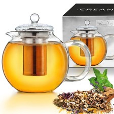 Creano Teekanne aus Glas 1,7l