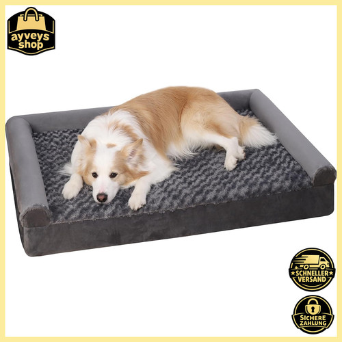 Hundebett orthopädisch grau - orthopädisch,