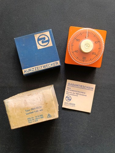 Ddr kurzzeitwecker veb - –,
