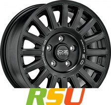 OZ Rally Raid matt black 8x17"