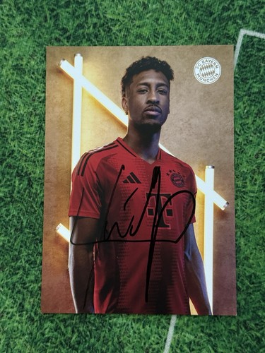 Kingsley coman autogrammkarte - kingsley,