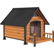 Hundehaus mit Anti-Bite Metall