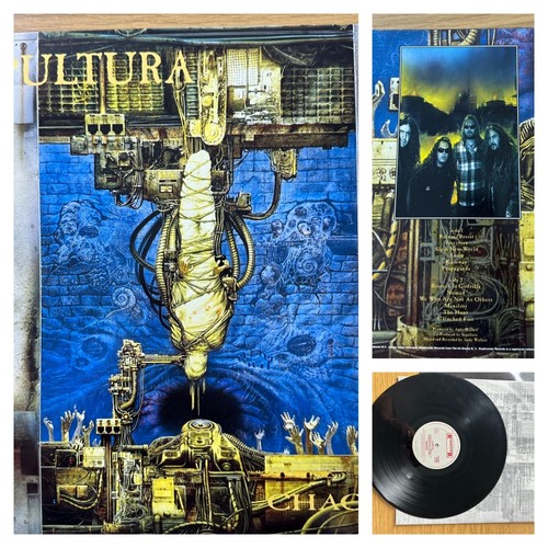 Sepultura chaos lp 1993 - chaos,
