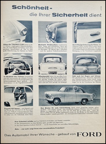 Ford taunus 15m - taunus, weltkugel