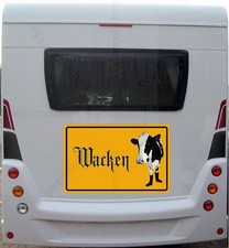 60cm sticker wacken - 60cm, cow