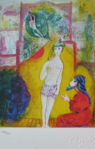 Marc chagall arabische nächte - marc,