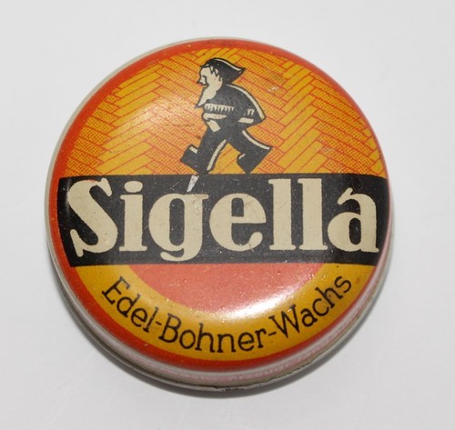 Alte blechdose sigella - alte,