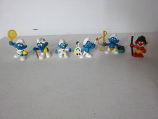 6 Bully Schlümpfe 1x wilder Schlumpf