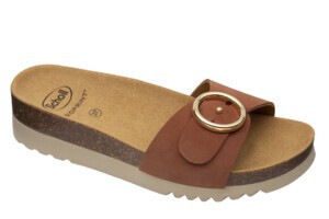 Malibu mule nubuck cognac36 - malibu', w