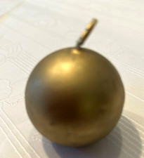 goldene Kugelkerzen 45 mm für Meraner Bozener Engel Kerzen Goldkerze Kugel