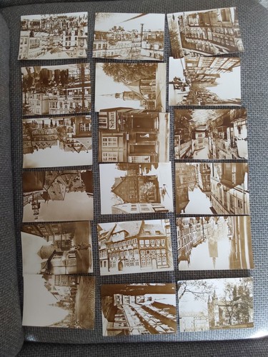 18x original fotoabzug sepia - original,