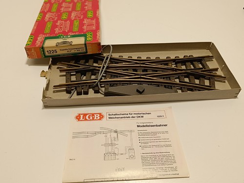 Lgb 1225 doppelkreuzweiche - lgb,