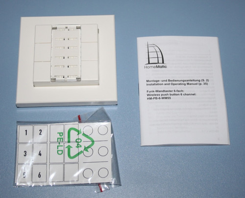 Homematic pb 6 - eq-3,