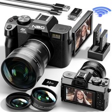 48MP 4K Digitalkamera 16X Flip