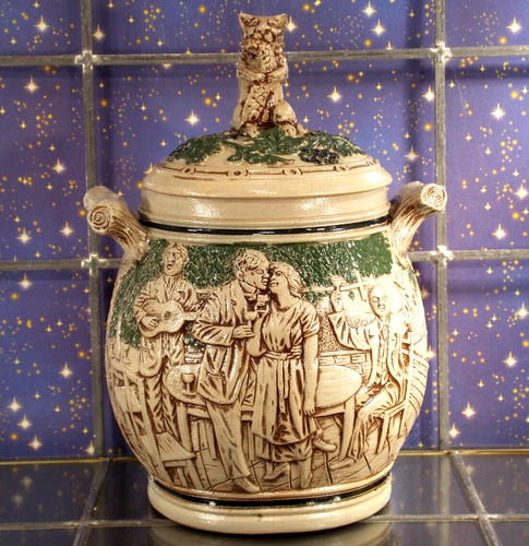 Antik groß rum topf bowle - antik,