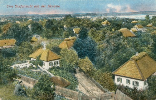 Dorf aus der - , ukraine