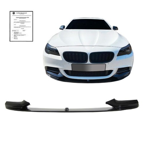 Front spoiler lippe schwarz - front,