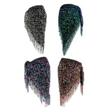 Mädchen Pailletten Quaste