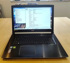 Acer A517-51G 17,3 Zoll Intel I7-8550U 4,0GHz 256GB SSD 750GB 12GB RAM NVIDIA MX