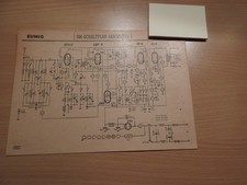 EUMIG   449 WE     Röhrenradio Schaltbild      ! keine Kopie!