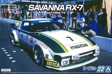 Mazda RX-7 SAVANNA SA22C Daytona '79 1:24 Model Kit Bausatz Aoshima 061039