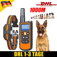 1000M Hund Ausbildung Stromschlag Erziehungshalsband Hunde Vibration Ton e-Shock