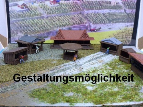 Marktstand verkaufsbude - marktstand, +