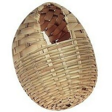 Nestchen Exotische Korbgeflecht Großes Modell 14 X 17 CM Packung De 2 (Flamingo)