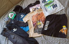 7 Tlg, Bekleidungspaket für Jungen, NARUTO, Gr 152-158