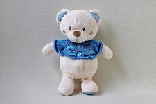 Nicotoy Bär mit blau Pullover