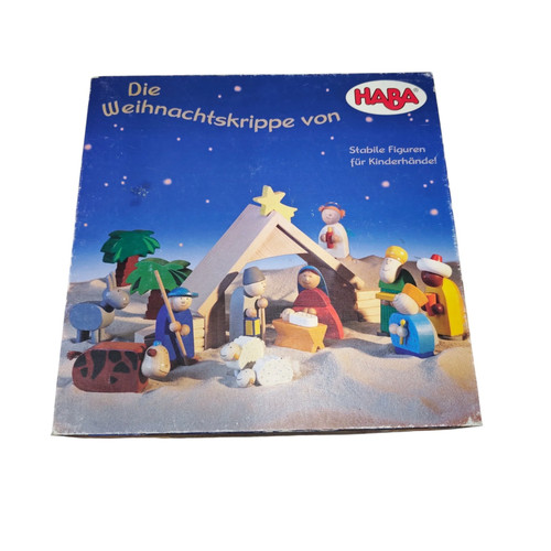 Haba weihnachtskrippe 8200 - weihnachtskrippe,