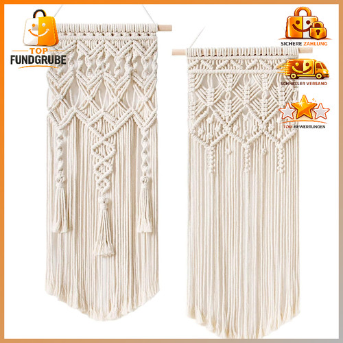 Makramee wandbehang boho - wandbehang,