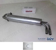 Klarius Auspuff Endtopf + Dichtung für Toyota MR 2 1.6 16V 1986-1987