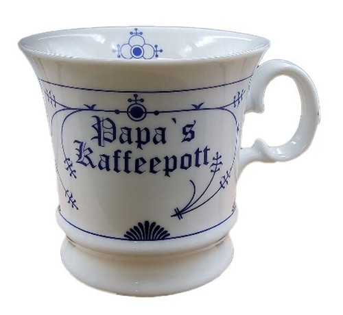 Papas kaffeepott porzellan - kaffeepott,