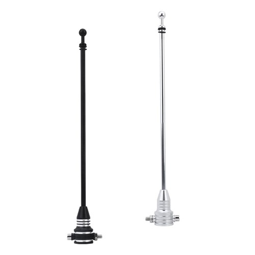 Motorrad-Fahnenmast