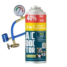 3in1 Dichtmittel + Öl + Kältemittel Ersatzgas R134A für Autos von 1995 bis 2016