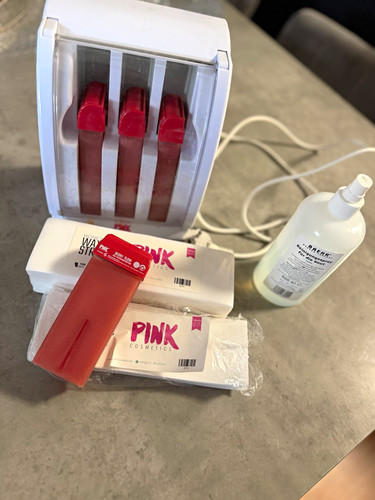 Pink cosmetics wachspatronen - pink,